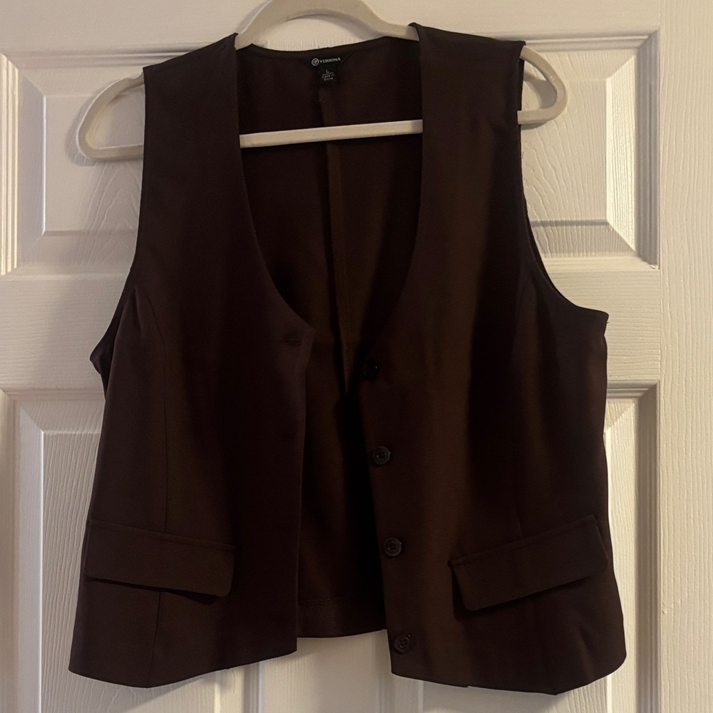 4 for $20 Women's Brown Vest